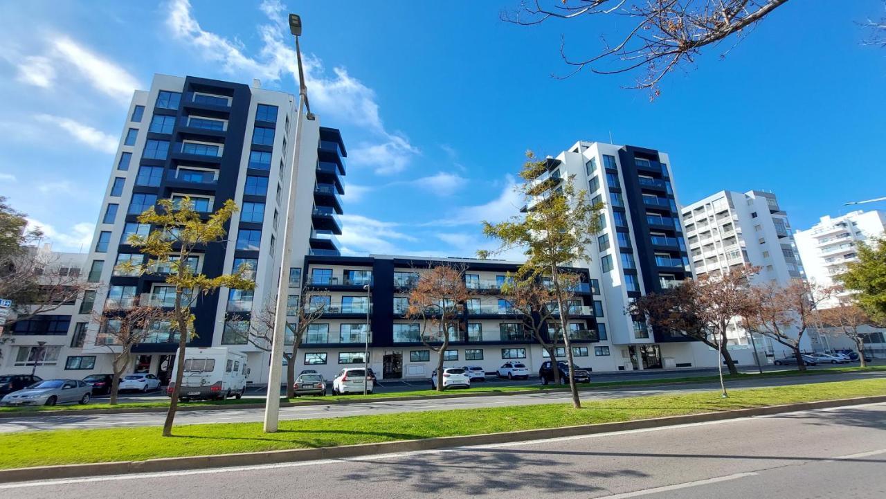 Apartamento Meerblick Quarteira Eksteriør billede